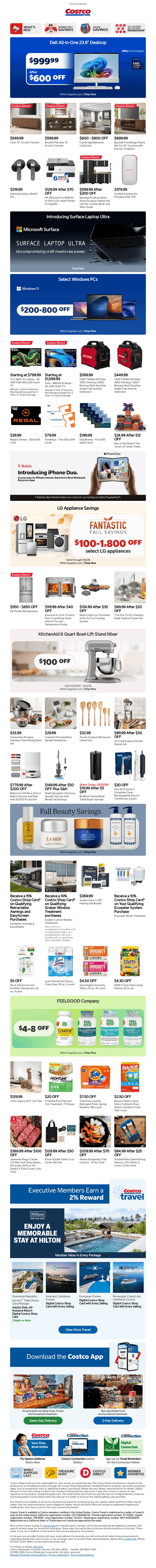 COS email from Fri, Oct 23, 2026