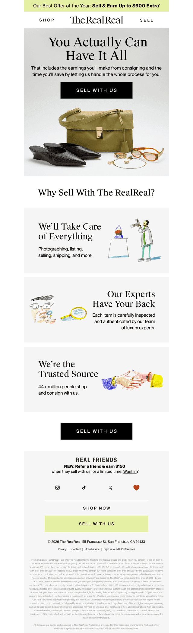 We sell, you save time