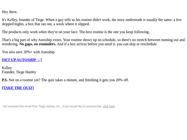 Tiege Hanley email from Fri, Oct 23, 2026
