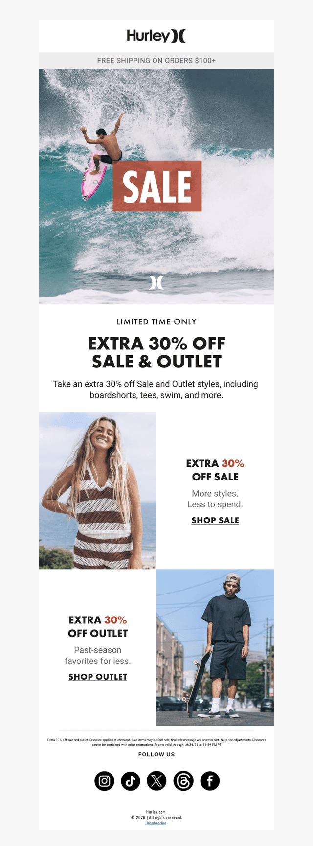 Hurley email from Fri, Oct 23, 2026