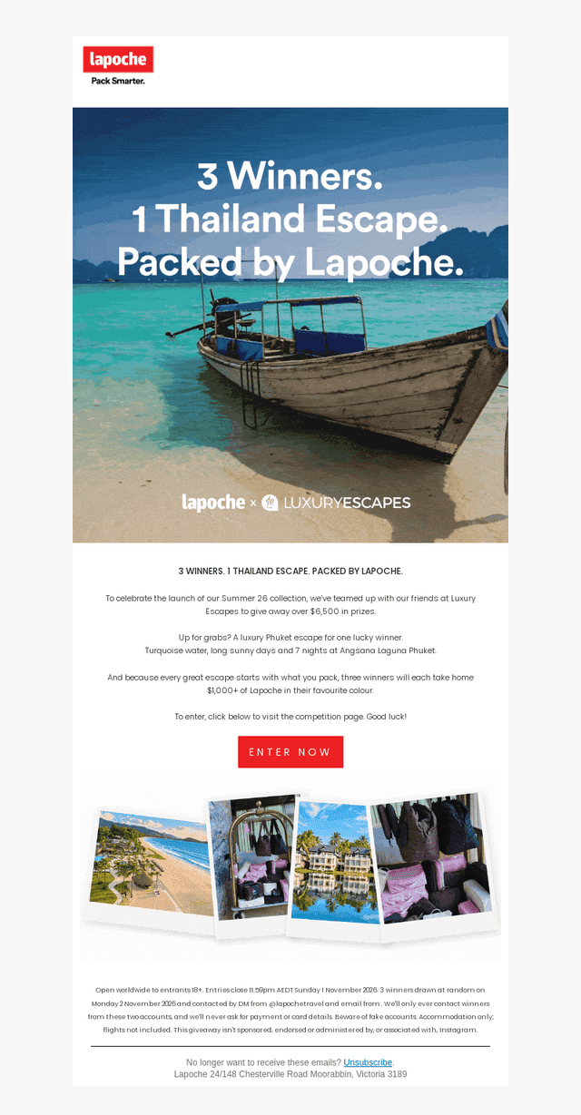 LAPOCHE email from Fri, Oct 23, 2026