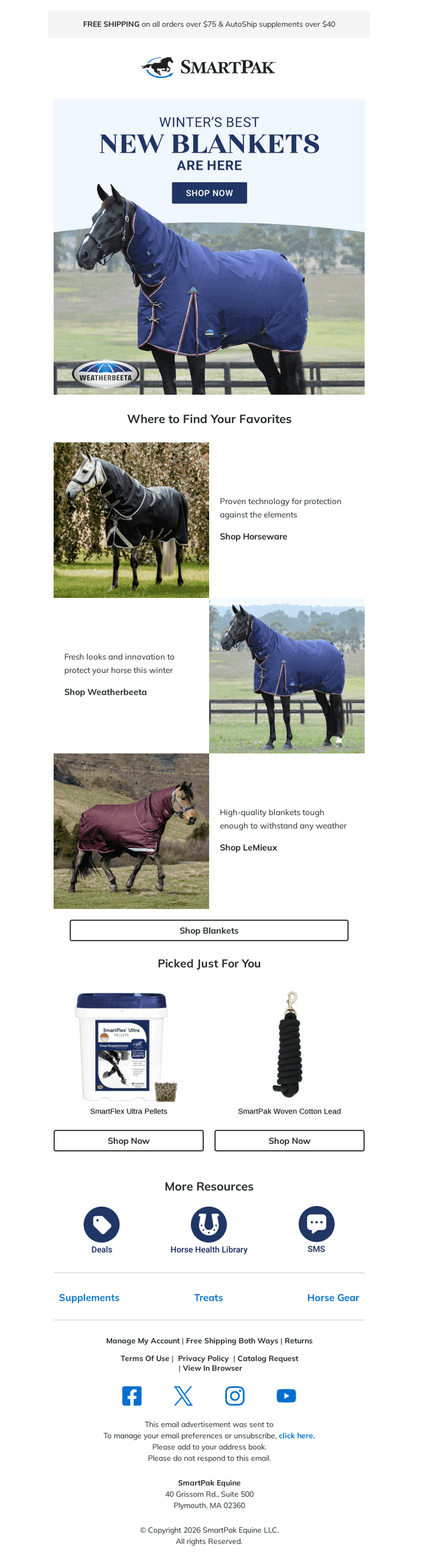 SmartPak Equine email from Sat, Oct 24, 2026