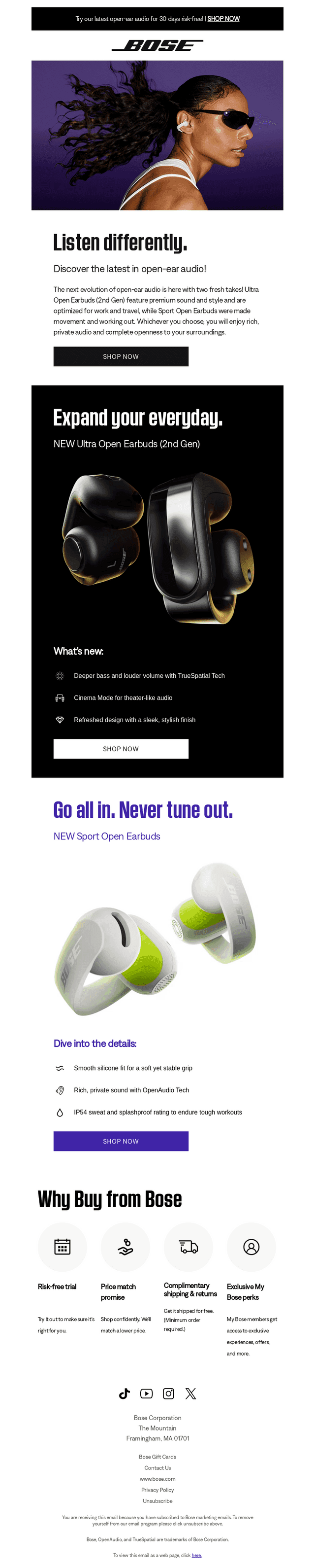Bose email from Sat, Oct 24, 2026