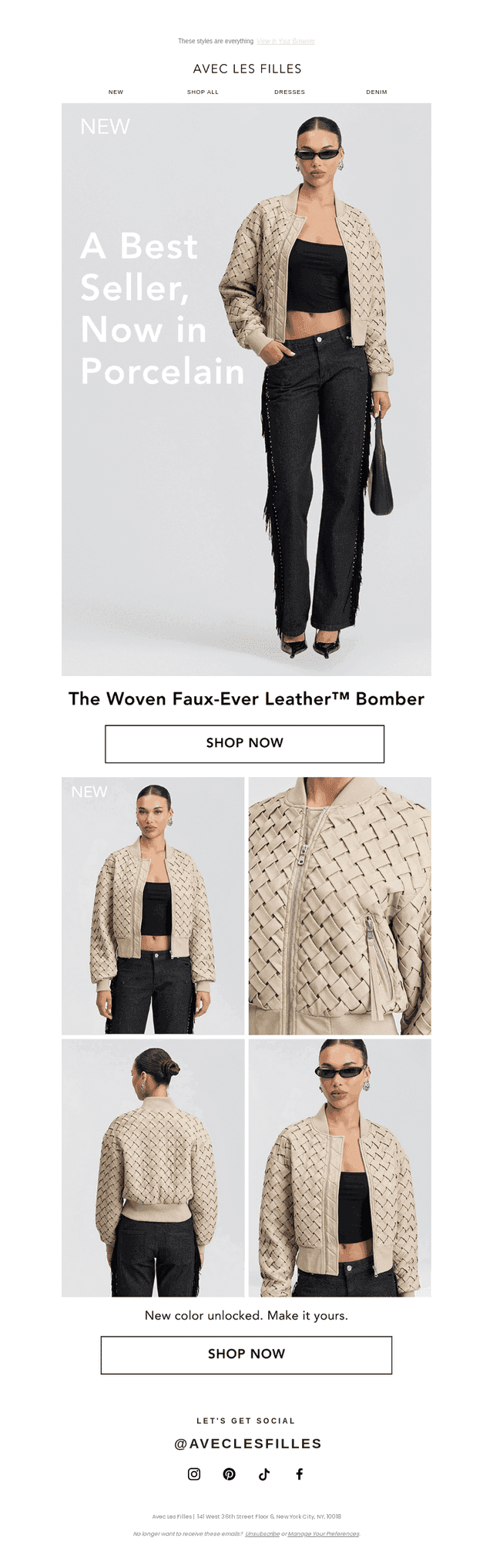 New Color, Same Favorite Bomber