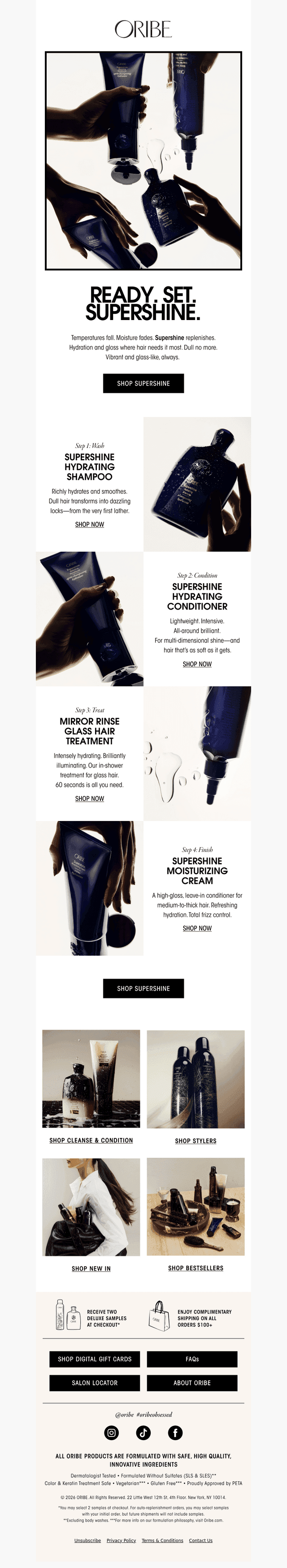 SUPERSHINE: THE ANSWER TO WINTER.