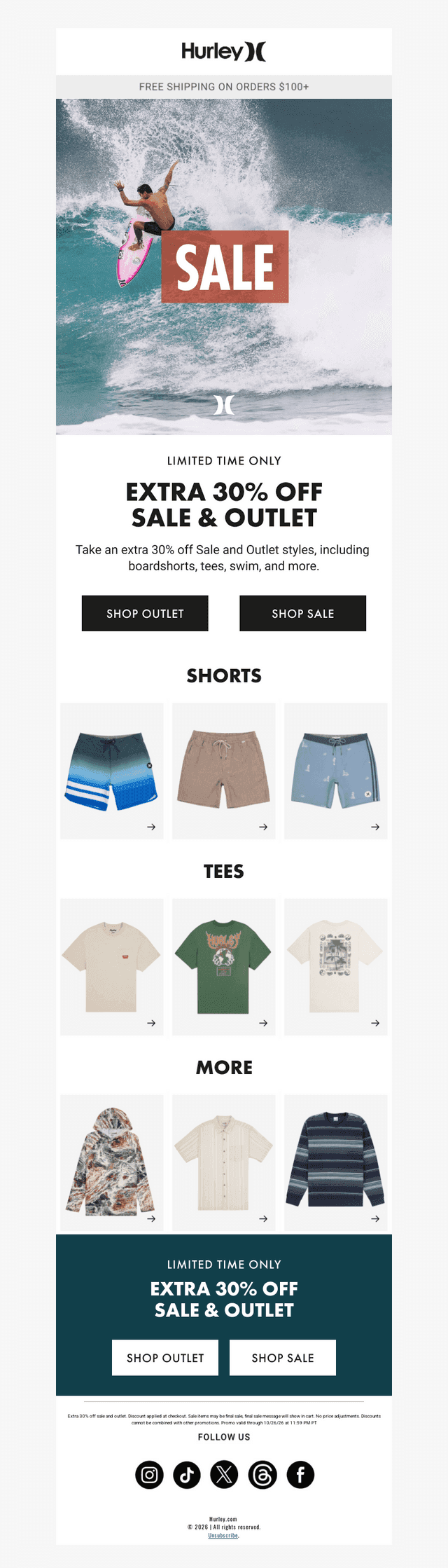 Hurley email from Sat, Oct 24, 2026