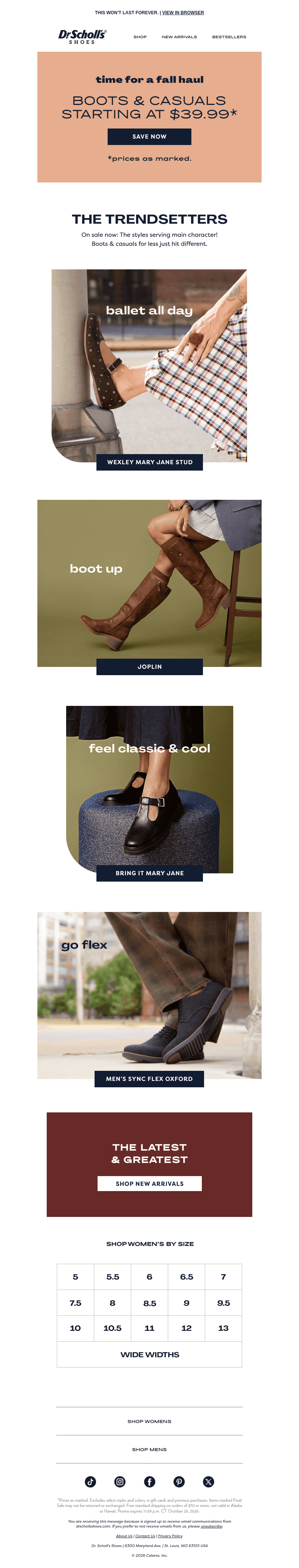 $39.99+ boots & casuals are waiting…