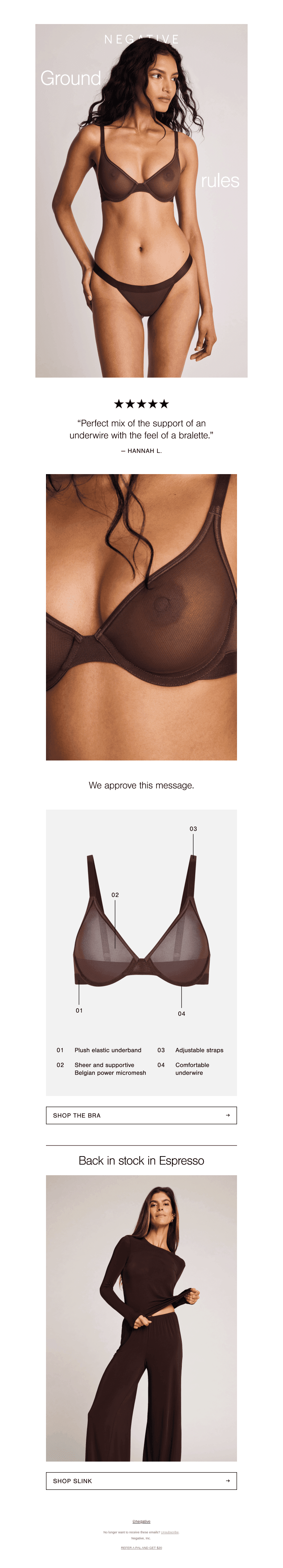 Negative Underwear email from Sun, Oct 25, 2026