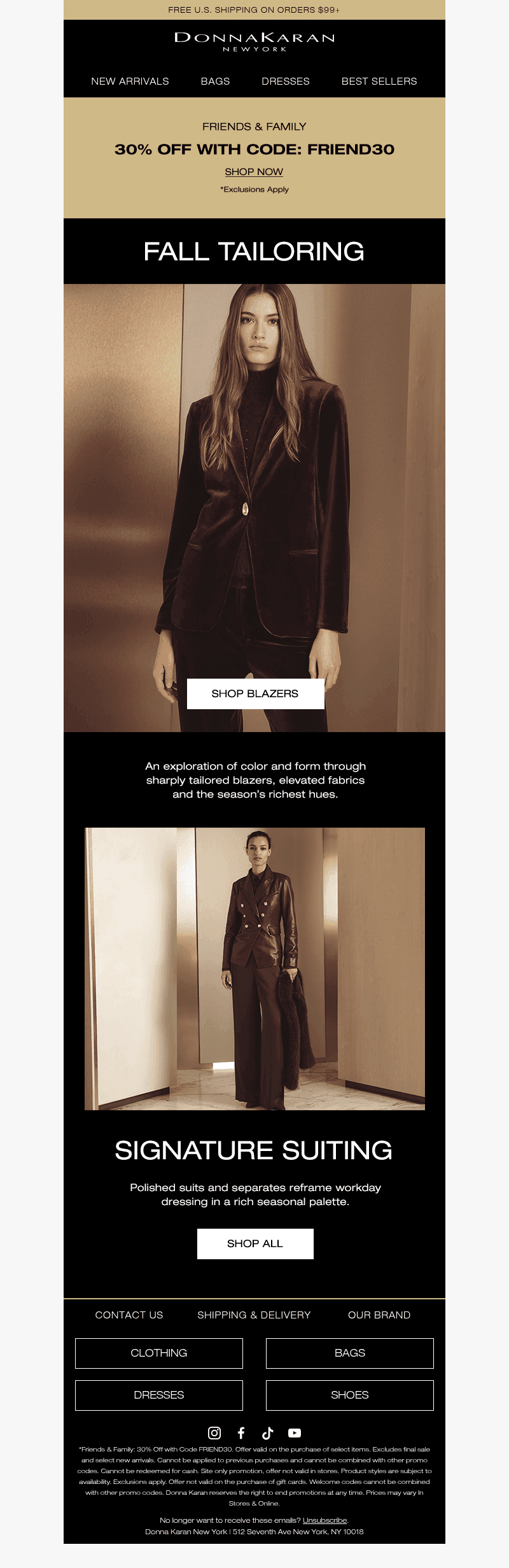 Donna Karan email from Sun, Oct 25, 2026