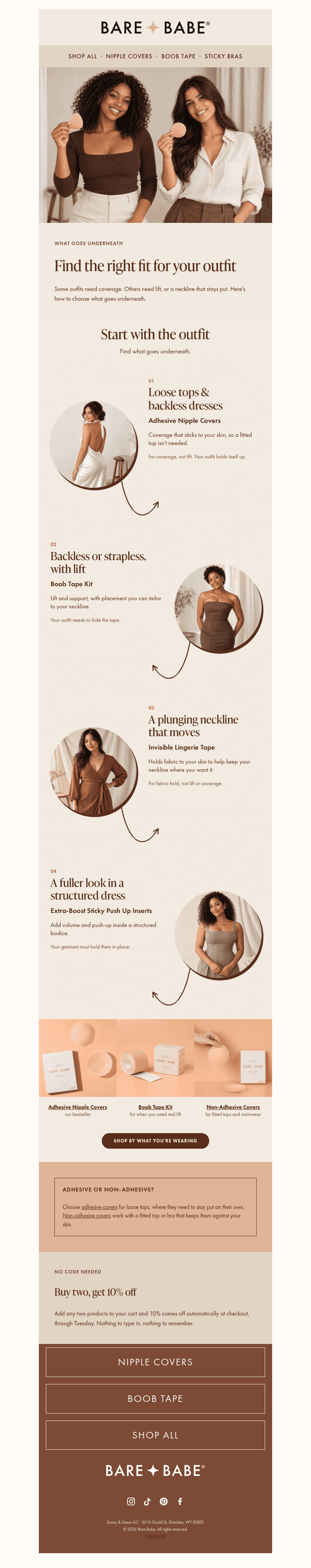 Bare Babe email from Sun, Oct 25, 2026