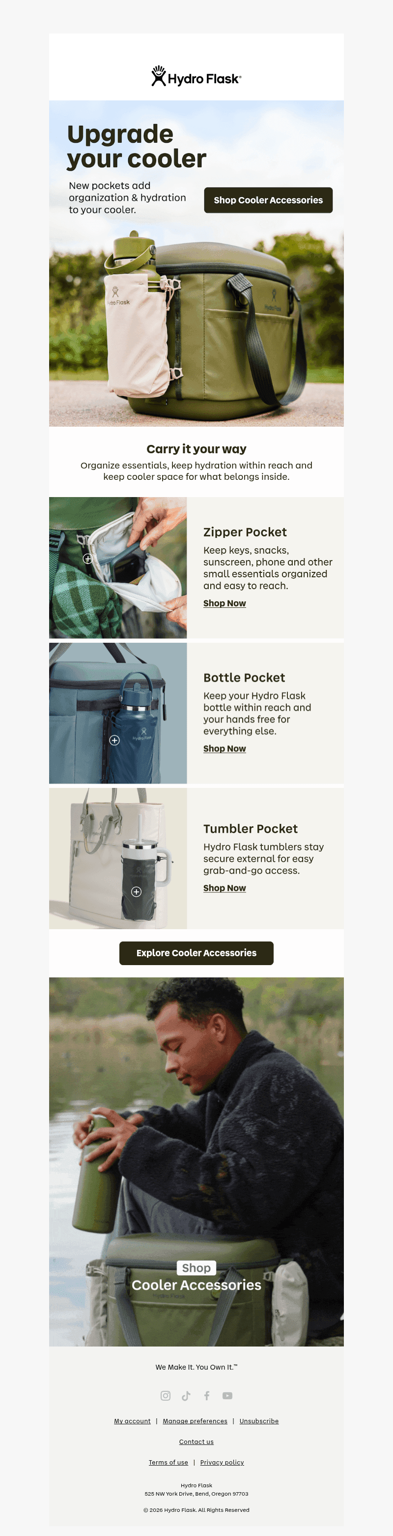 Hydroflask email from Sun, Oct 25, 2026