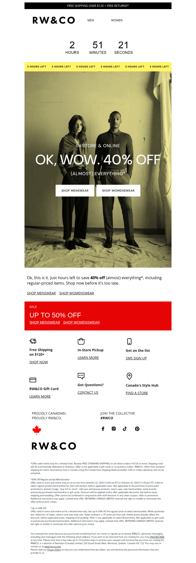 RW&CO. CA email from Mon, Oct 26, 2026
