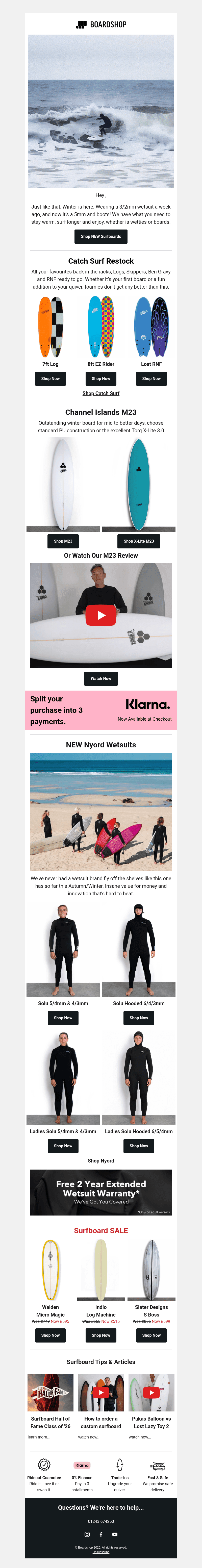 Boardshop.co.uk email from Mon, Oct 26, 2026
