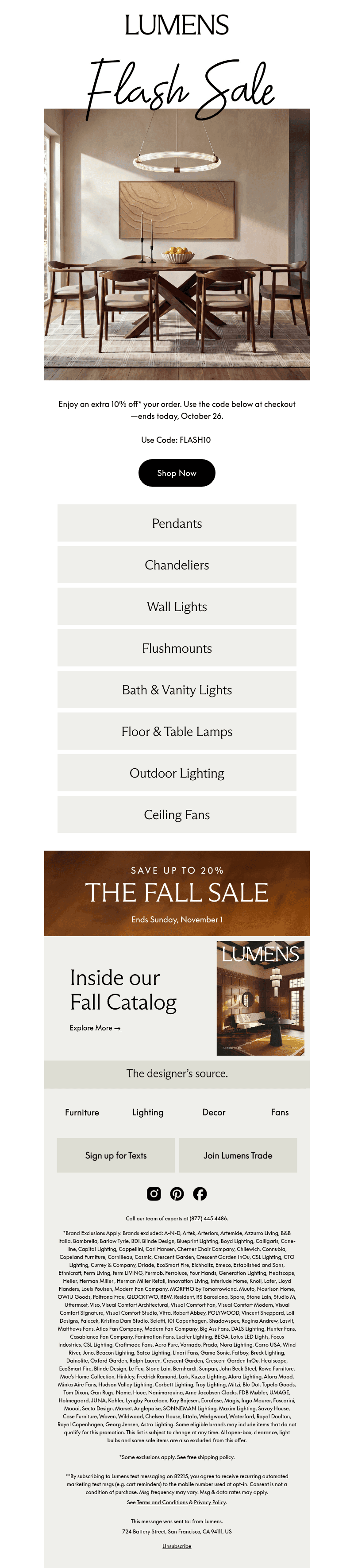 Lumens.com email from Mon, Oct 26, 2026
