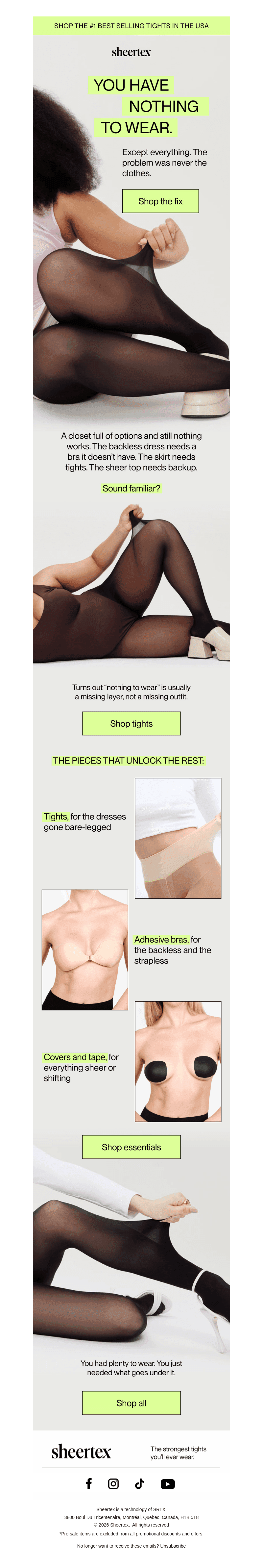 Sheertex email from Mon, Oct 26, 2026