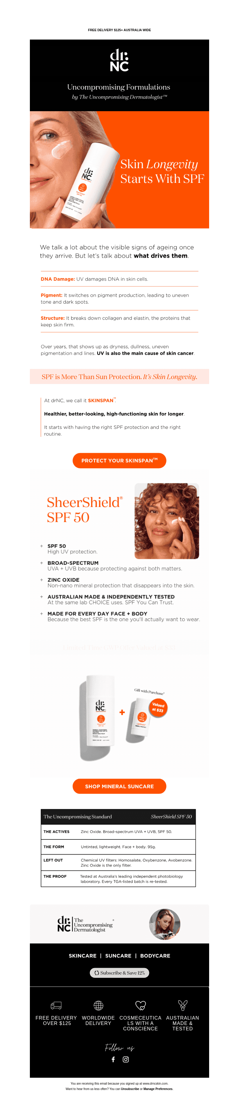 Dr Natasha Cook Cosmeceuticals email from Mon, Oct 26, 2026
