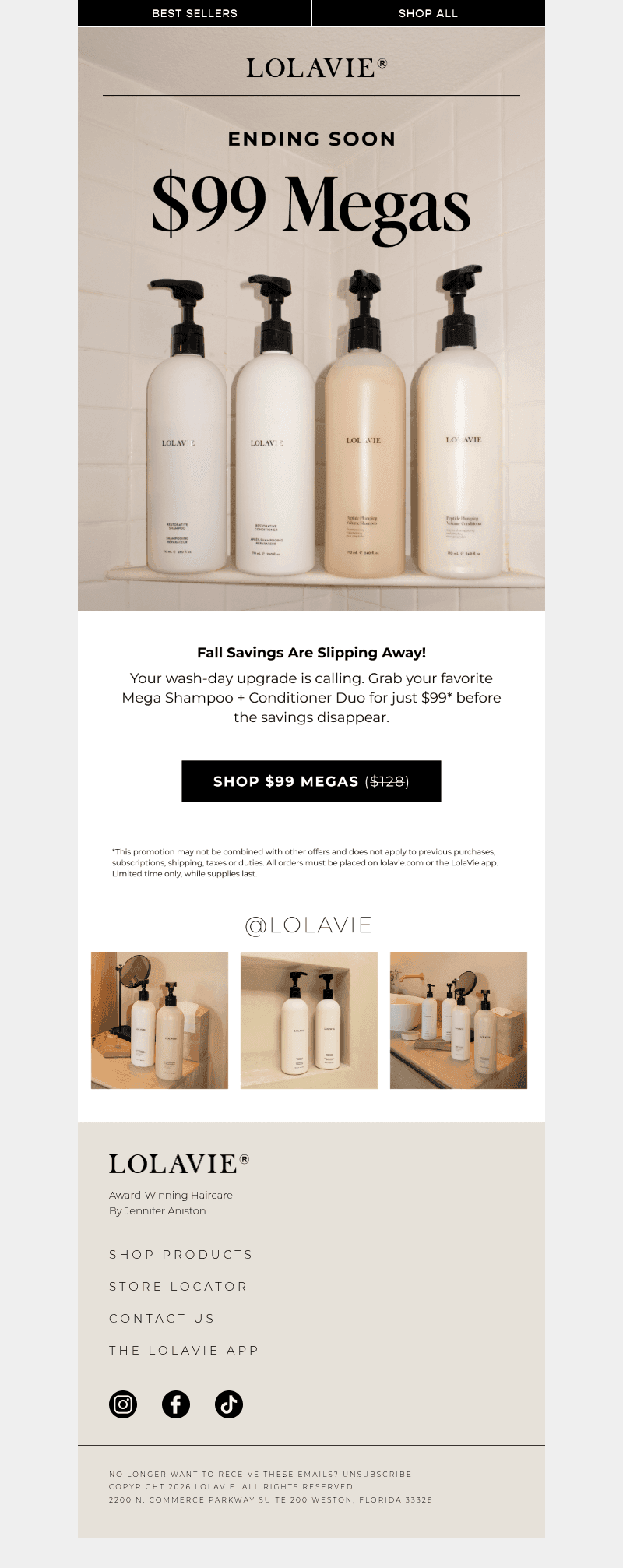 LolaVie email from Tue, Oct 27, 2026